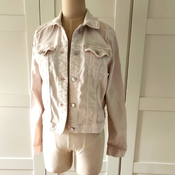 Michael Kors Jackets & Blazers - Michael Kors Blush Jean Jacket
